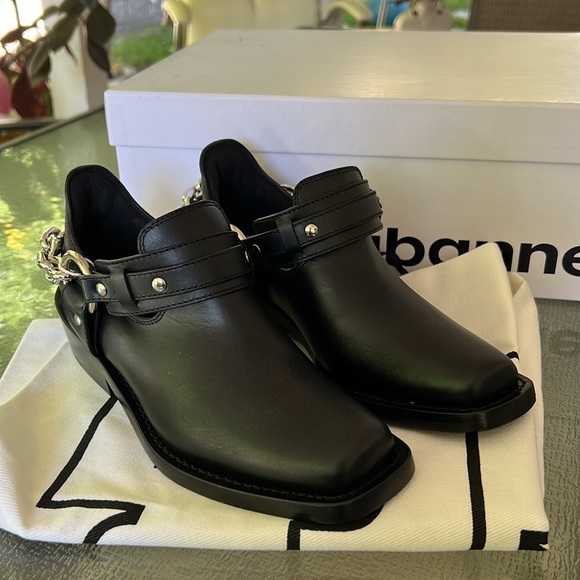 Paco Rabanne Booties with Chain - Picture 2 of 8